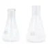 Frasco Erlenmeyer Boca Estreita 125ml Vidro Boro 3 3