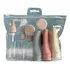 Frasco Pote Silicone Kit 8 Creme Shampoo Viagem Vários Tam