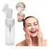 Frasco Pump Espumador Porta Sabonete Escova Silicone Limpeza Facial Skin Care 100ml   Marianopole