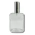 Frasco Vidro Para Perfume 100ml  Válvula Spray Luxo Prata
