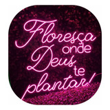 Frase Floresca Onde Deus