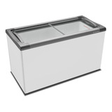 Freezer Horizontal Metalfrio Nf40 Tampa Vidro 388lts Nf40l Voltagem 127v