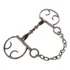 Freio Espanhol Original Aço Inox Com Bocal De Ferro Grosso