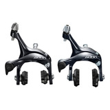 Freio Ferradura Shimano Sora Br r3000 Dianteiro E Traseiro Cor Preto