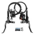 Freio Shimano Mt200 Hidráulico Original + Disco E Adaptador