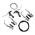Freio V brake Bicicleta C  Manete Alumínio Completo Bike