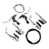 Freio V brake Bicicleta C Manete Alumínio Completo Bike