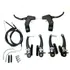 Freio V brake Nylon Dianteiro E Traseiro Maçaneta Cabos Cond