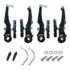 Freio V-brake Para Pastilha 50mm 60mm 70mm Aluminio
