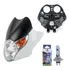 Frente Farol Led E Suporte Aranha Cg Titan 150 Mix 2009 2010