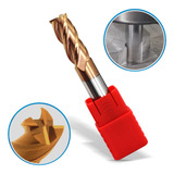Fresa Topo Reto Metal Duro 12 0mm 4 Cortes Com 55hrc