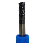 Fresa Topo Reto Metal Duro 6mm 4 Cortes   Dureza 50 Hcr