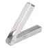 Fretboard Radius Ruler Dobrável Gauge Gaps Feeler String