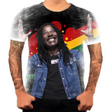 Frete Grátis Camiseta Camisa Cantor Reggae Alpha Blondy 01