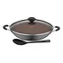 Frigideira Tramontina Vermont Wok 32cm Com Colher Samihome Marrom