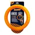 Frisbee Strong Resistente Flutua Agua Aceita Mordida Forte Cor Laranja