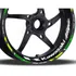 Friso + Adesivo Interno M2 Roda Moto Kawasaki Ninja Zx-10 R