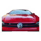 Friso Aplique Grade Vermelho Volkswagen Polo E Virtus