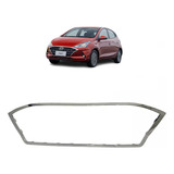 Friso Da Grade Hb20 20 21 Original Cromado Sedan Hatch