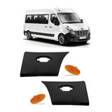 Friso Da Lateral Traseira Renault Master C/pisca 2017 (par)