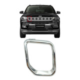 Friso Grade Dianteiro Jeep Compass 2022 2023 Cromado