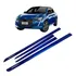 Friso Lateral Novo 208 Peugeot 2022  Azul Quazar Cor Orig