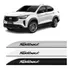 Friso Lateral Porta Fiat Fastback Cor Original Todos Modelos