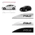 Friso Lateral Vw Polo 2018 2019 2020 2021 2022 2023 Cromado