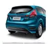 Friso Superior Porta-malas New Fiesta 13/18 Cromado Resinado