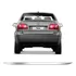 Friso Tampa Traseira Porta Malas Polo Sedan Cromado Resinado