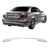 Friso Traseiro Inferior Mercedes C180 C200 2015 2018 Cromado