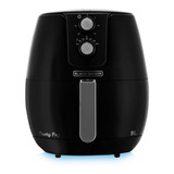 Fritadeira Air Fryer Black Decker, Modelo Afm5, Frita Sem Óleo, Com Cesto Antiaderente E Timer, Ajuste De Temperatura, Capacidade De 5l, 220v