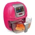 Fritadeira Air Fryer Brinquedo Infantil Luz E Som   Dm Toys Cor Rosa