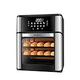 Fritadeira Air Fryer Forno Oven 12L  Mondial  Preto Inox  2000W  220V   AFON 12L BI