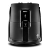 Fritadeira Elétrica Air Fryer Philco Pfr15pg Gourmet Sem Óleo Black 4 4 Litros 1500w 110v Revestimento Antiaderente Maxx Gold