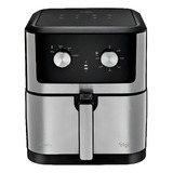Fritadeira Elétrica Chrome Fry Inox Elgin 8l Airfryer 220v