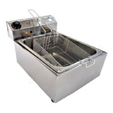 Fritadeira Elétrica Profissional 5 Litros Aço Inox Supritecs 220v