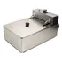 Fritadeira Industrial Elétrica Fast Máquinas Fes 5 5l Prateada 127v