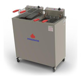 Fritadeira Industrial Elétrica Progás Pr 200 E 36l Aço Inoxidável 220v