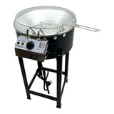 Fritador   Fritadeira Elétrica Pintada Itajobi 19 Lt   Cest