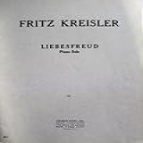 Fritz Kreisler Liebesfreud Piano Solo