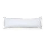 Fronha Body Pillow Toque Acetinado 40cm X 130cm Altenburg Cor Branco