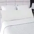 Fronha Para Travesseiro De Corpo Percal 400 Fios Extra Macio Cor White Moon
