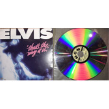 Frt Grátis Elvis Presley That's The Way It Is Laserdisc