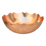 Fruteira Cobre Puro Luxo