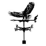 Fu Vento Decorativo Jardim Monte Weather Vane Vane Preto