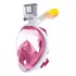 Full Face Basic Dry Go Pro Dive Motion Infantil(5 A 10) - Xs Cor Rosa