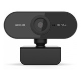 Full Hd 1080p Webcam Microfone Visão 360º Computador Câmera Cor Preto