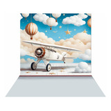 Fundo Fotografico Cenario Aviao