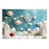 Fundo Fotográfico Cenário Em Tecido Newborn Smash 1,5x2,2m Cor Colorido Desenho Impresso Newborn Pequeno Principe - Ffh565